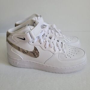 Nike Air Force 1 '07 Mid Snakeskin Swoosh